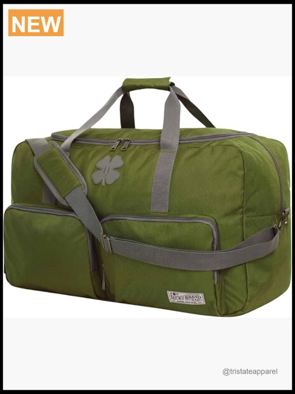 65L Foldable Duffel Bag with Adjustable Shoulder Strap - Travel Weekender Gym